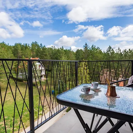 아파트 Monte Laa -moderan Sa Garazom 900 M Od Centra ,kod Hotela Tornik 즐라티보